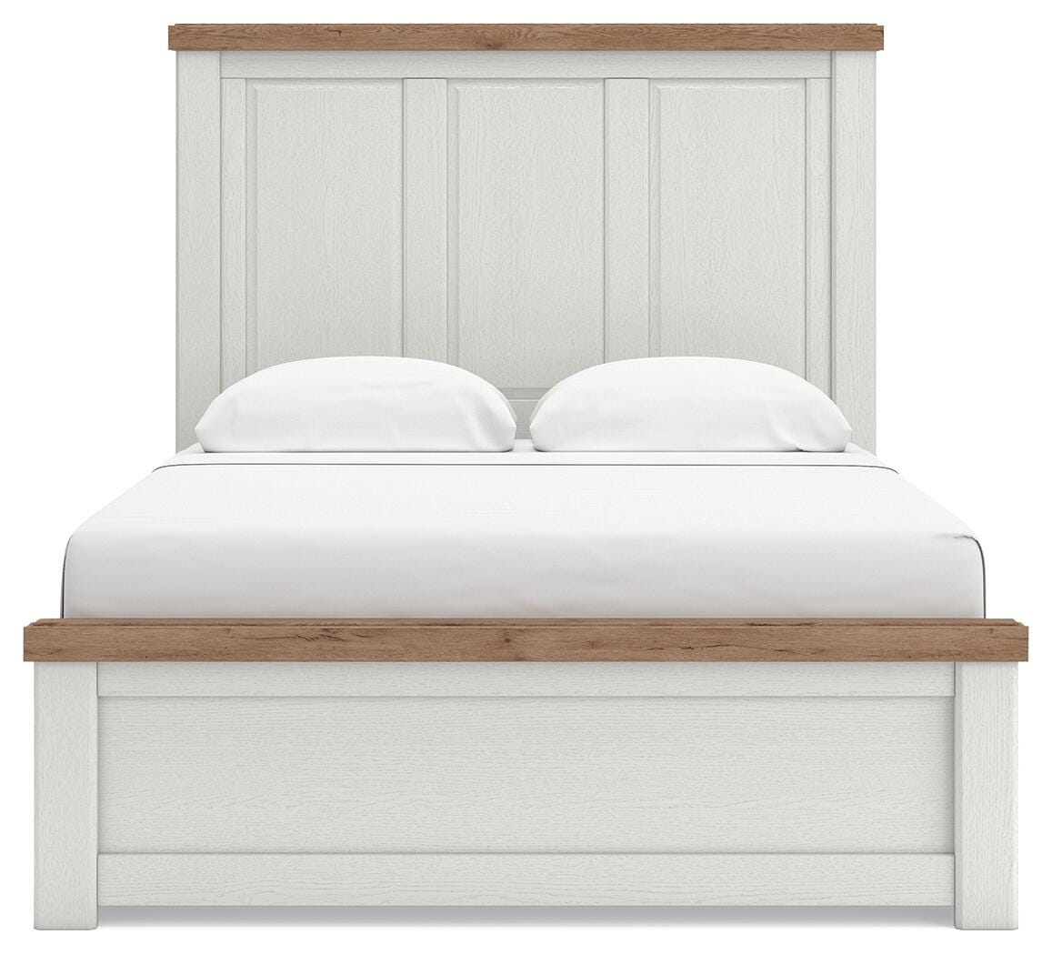 Savonport Queen Panel Bed with Storage, Dresser and Nightstand