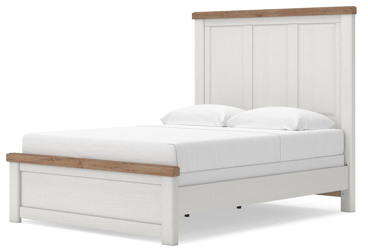 Savonport Queen Panel Bed, Dresser and Mirror
