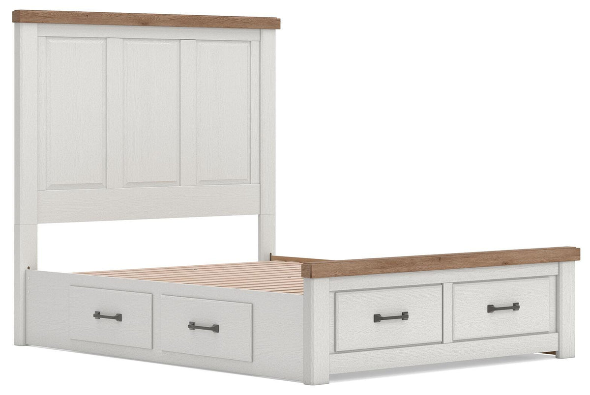 Savonport Queen Panel Storage Bed