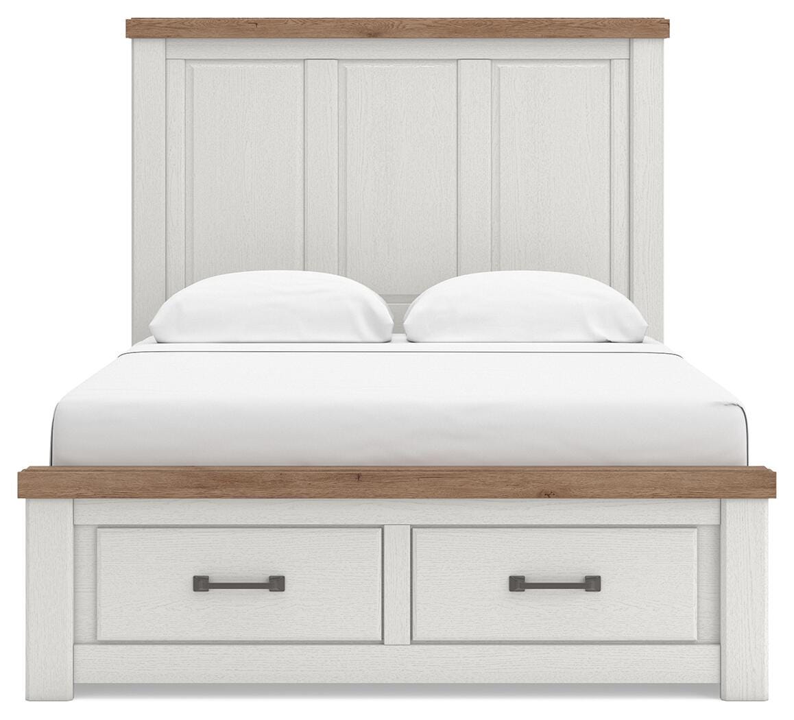 Savonport Queen Panel Storage Bed, Dresser and Chest