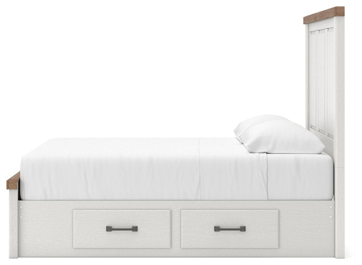 Savonport Panel Storage Bed - Queen