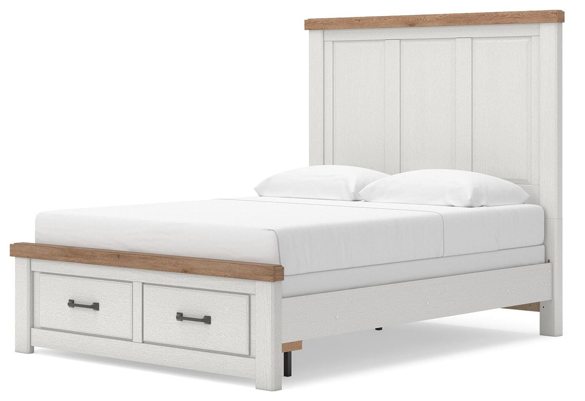 Savonport Panel Storage Bed - Queen