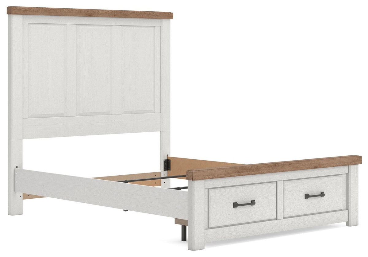 Savonport Queen Panel Storage Bed, Chest and Nightstand