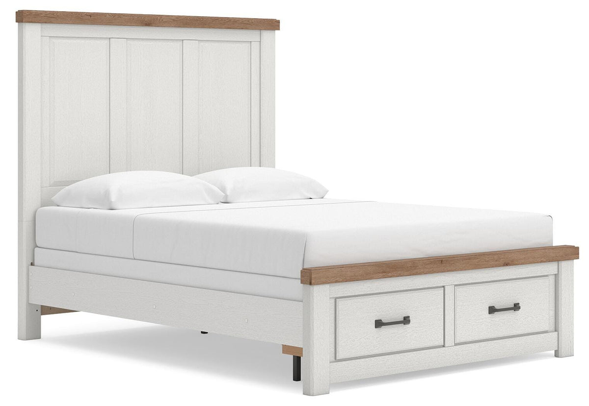 Savonport Queen Panel Storage Bed, Dresser and Chest
