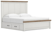Savonport Queen Panel Bed with Storage
