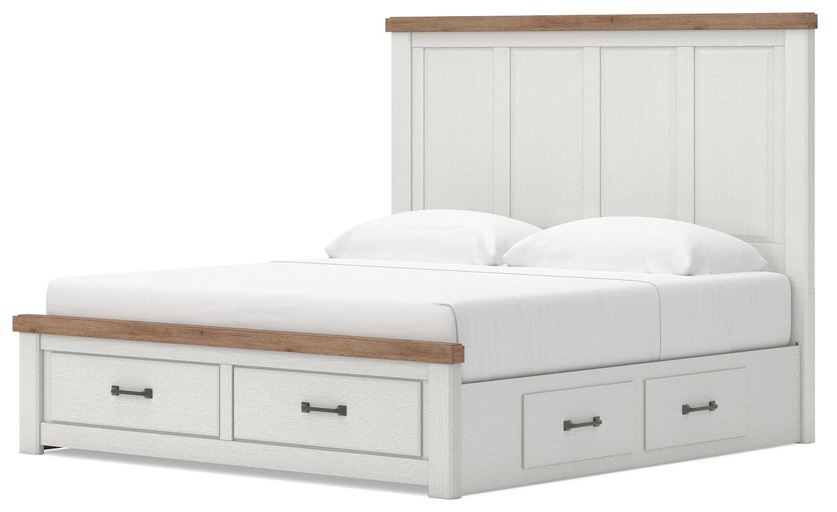 Savonport Queen Panel Storage Bed