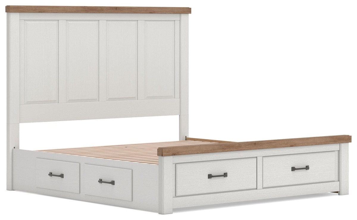 Savonport Queen Panel Storage Bed