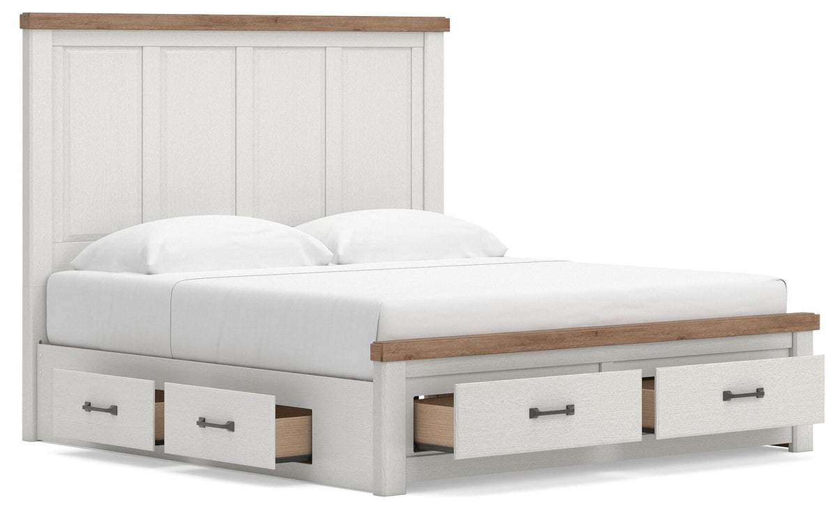 Savonport Queen Panel Storage Bed