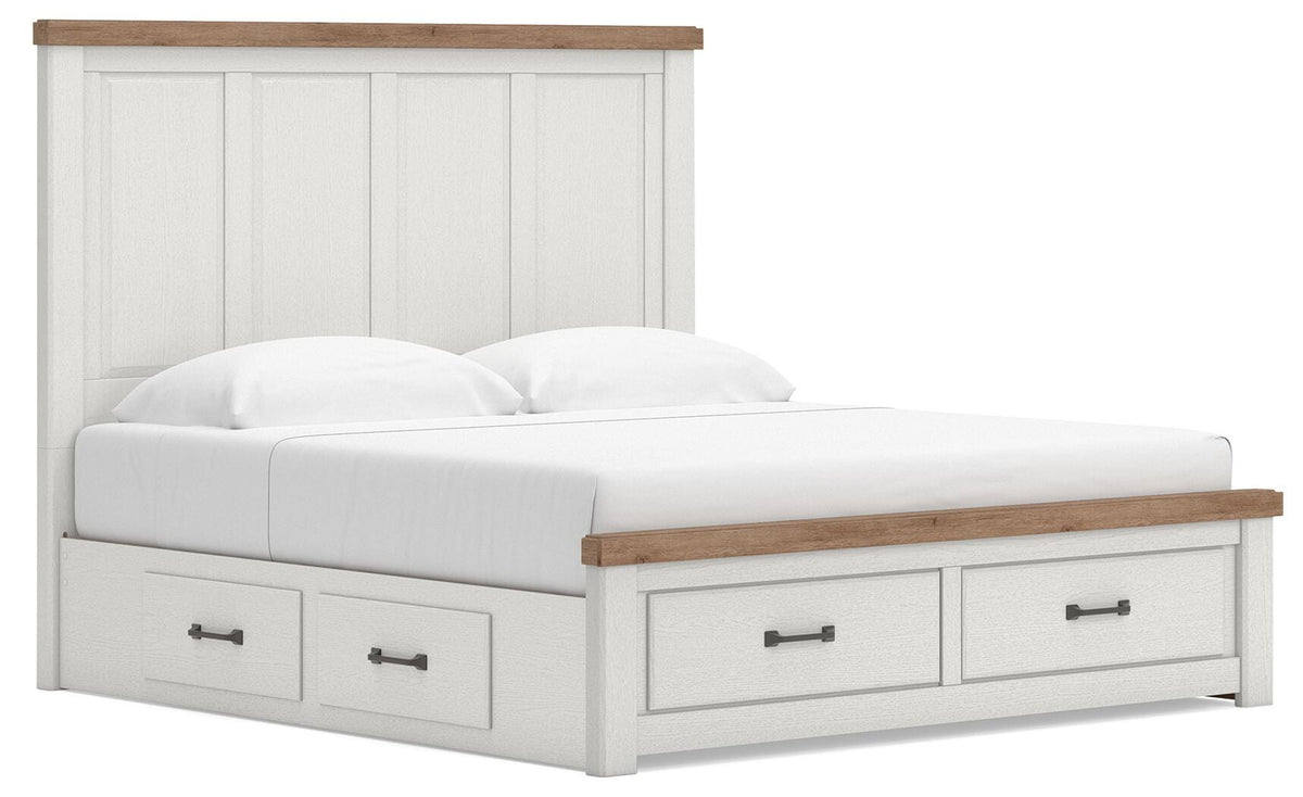 Savonport Queen Panel Storage Bed