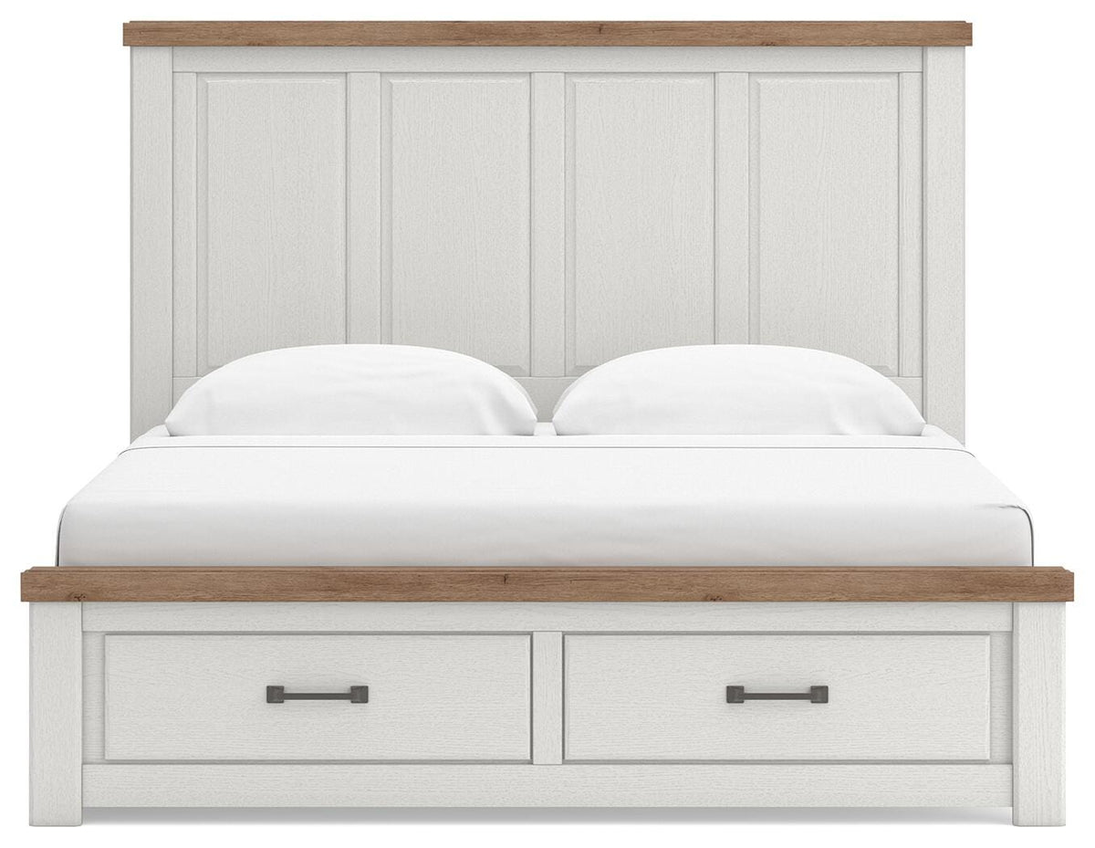 Savonport Queen Panel Storage Bed