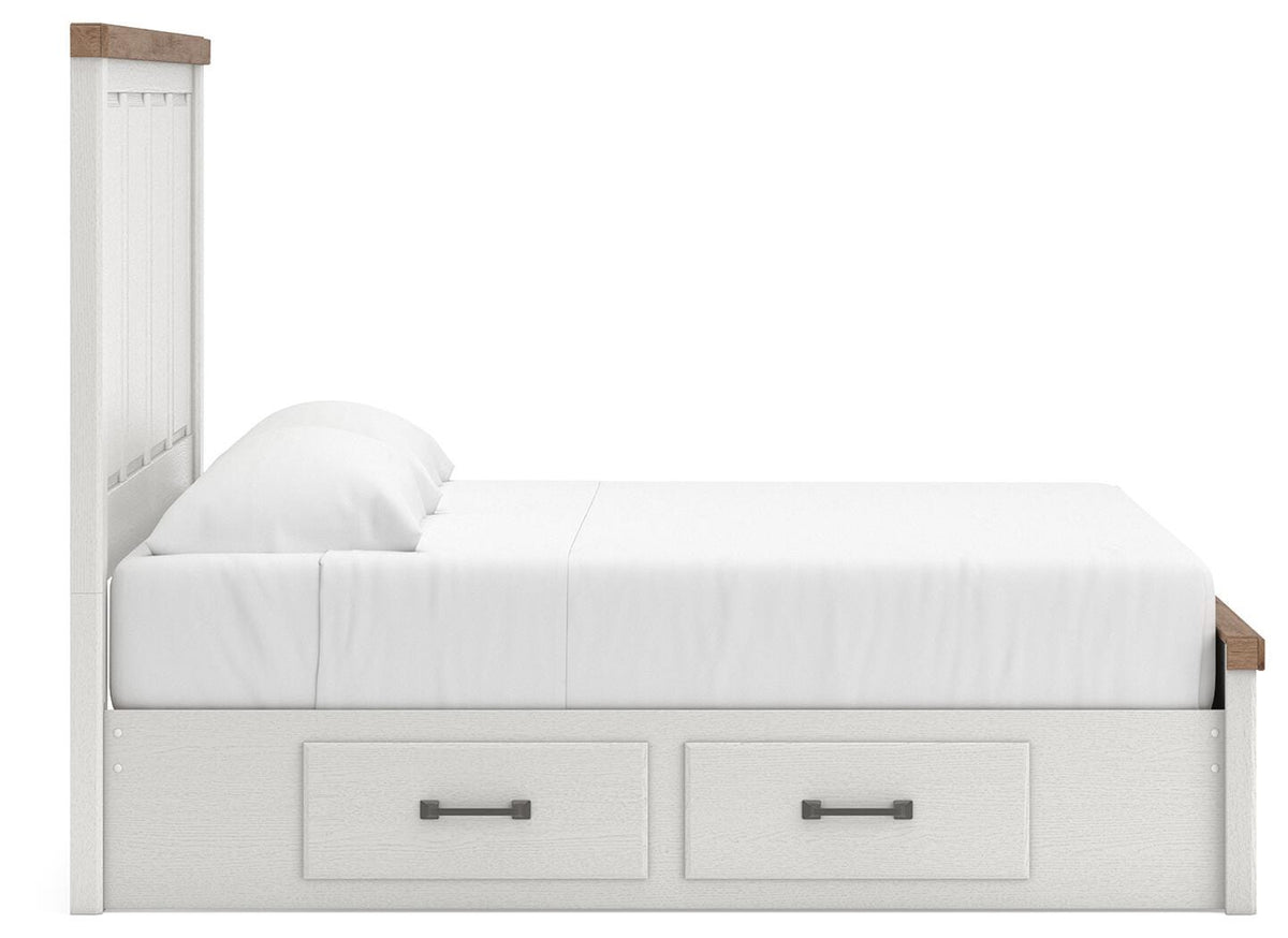 Savonport Queen Panel Storage Bed