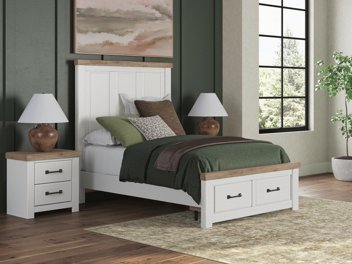 Savonport Queen Panel Storage Bed