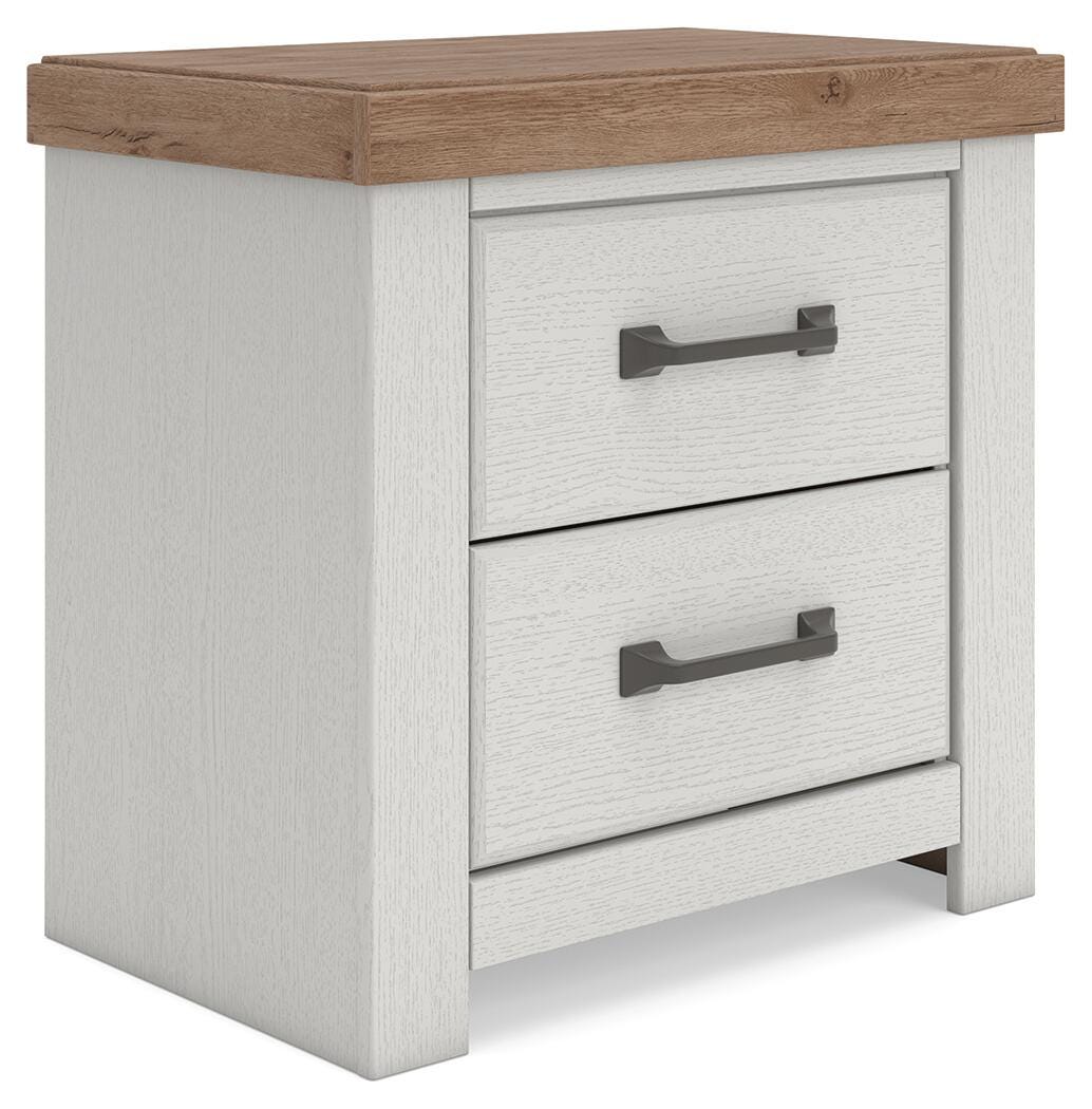 Savonport Queen Panel Bed with Storage, Dresser and Nightstand