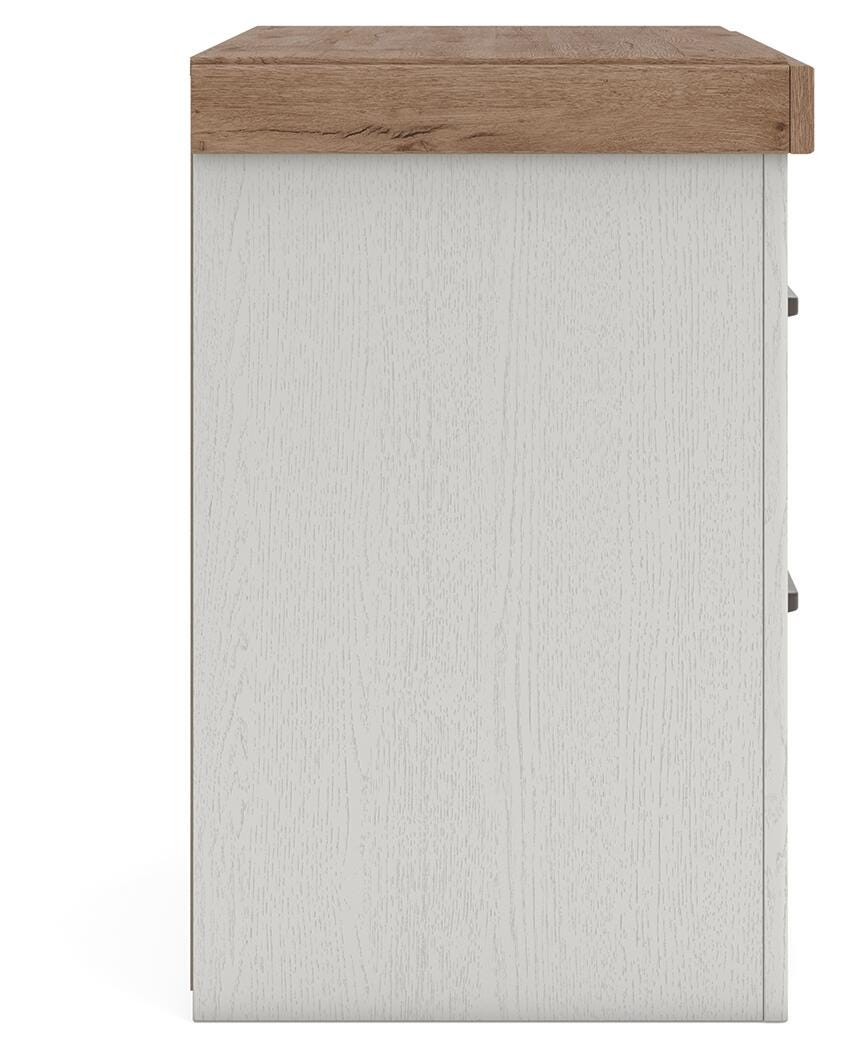 Savonport Two Drawer Night Stand