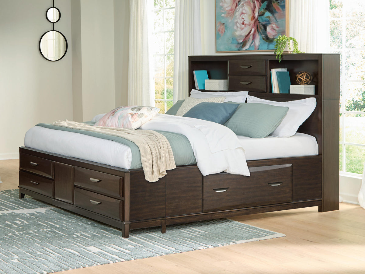 Vanmore Queen Storage Bed
