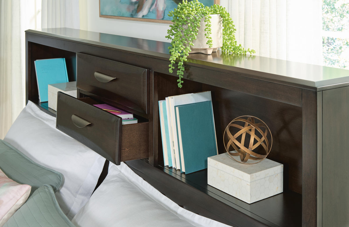 Vanmore Queen Storage Bed
