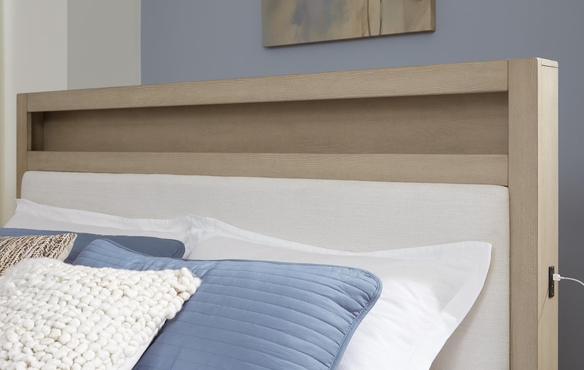 Calmoro Queen Bookcase Bed