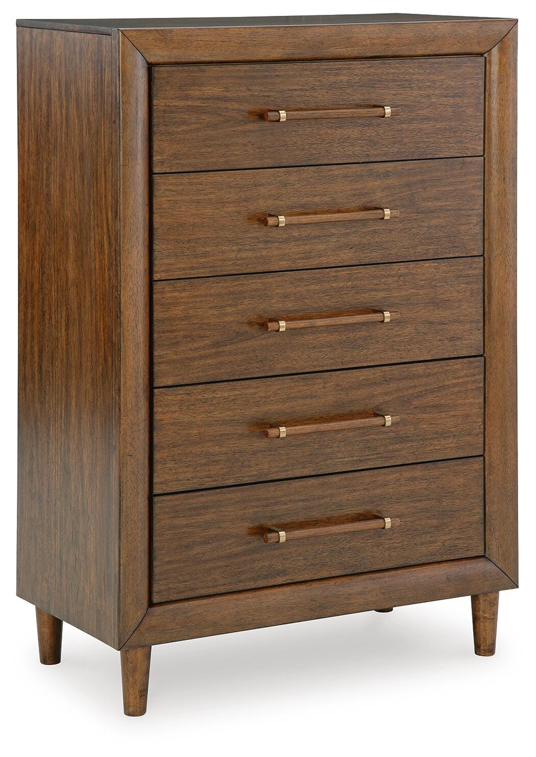 Lyncott Upholstered Panel Bed Set - Dresser, Mirror and Chest