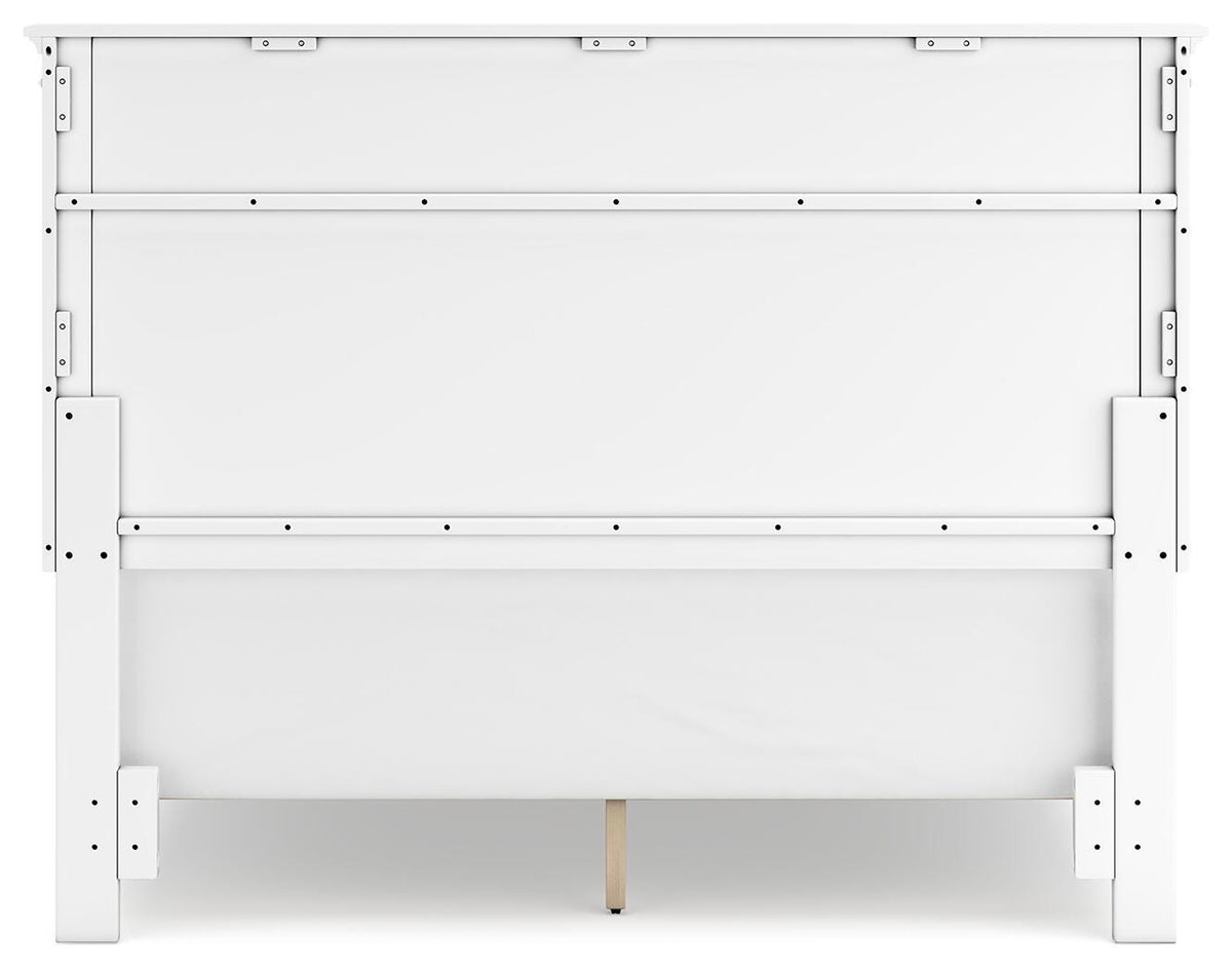 Fortman Queen Panel Bed, Dresser, Mirror and 2 Nightstands