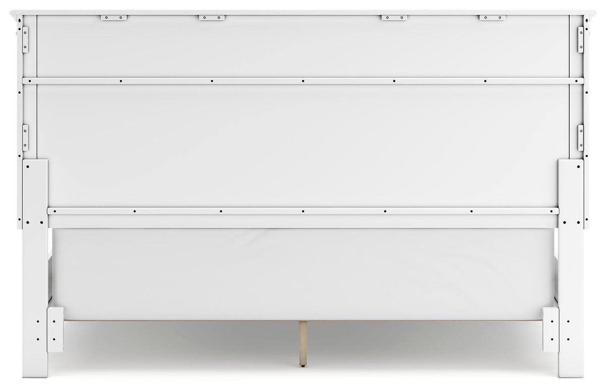 Fortman California King Panel Bed, Dresser and Mirror