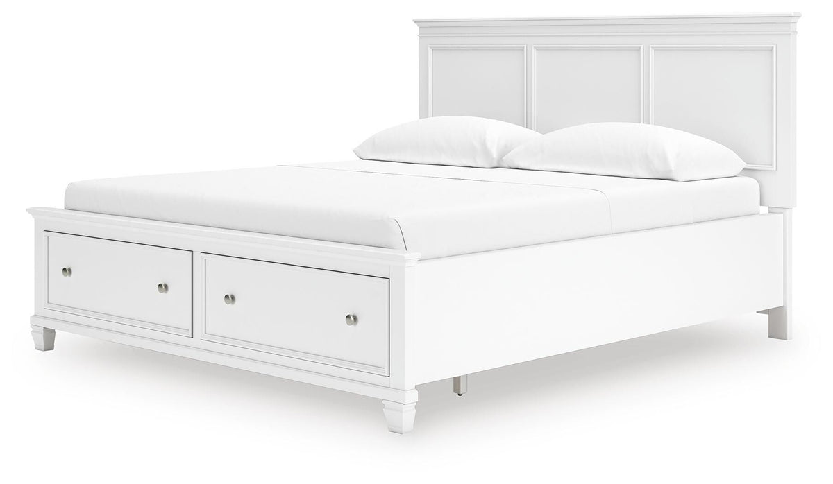 Fortman Panel Storage Bed Set - California King, Dresser