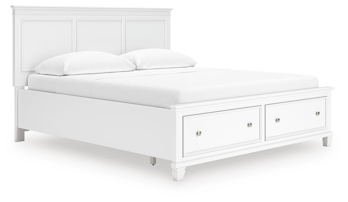 Fortman Panel Storage Bed Set - California King, Dresser