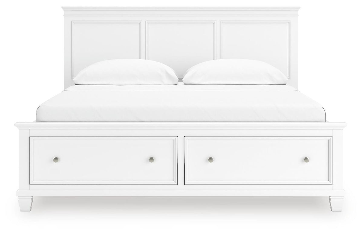 Fortman Panel Storage Bed Set - California King, Dresser