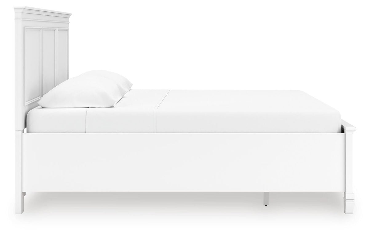 Fortman Panel Storage Bed Set - King, Dresser