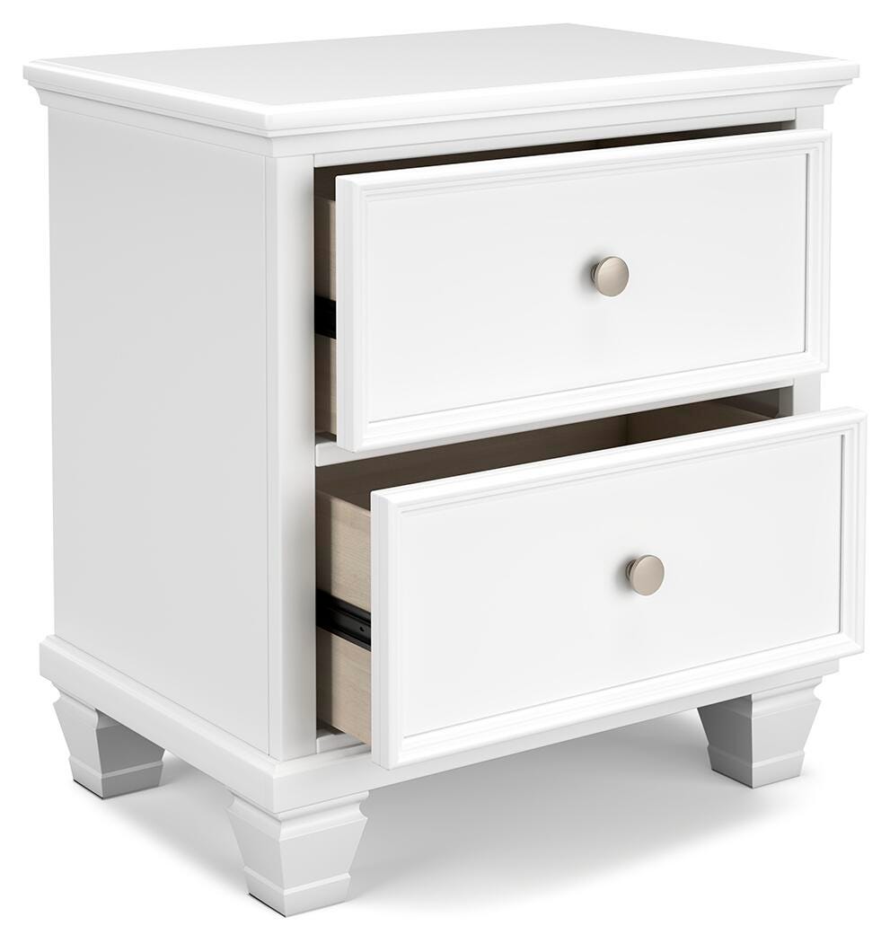 Fortman King Panel Bed, Dresser, Mirror, Chest and Nightstand
