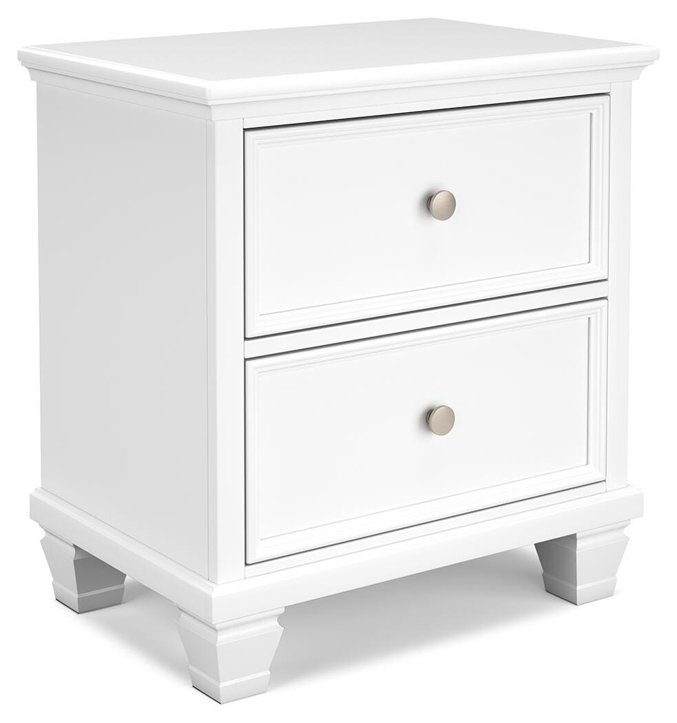 Fortman King Panel Bed, Dresser, Mirror, Chest and 2 Nightstands