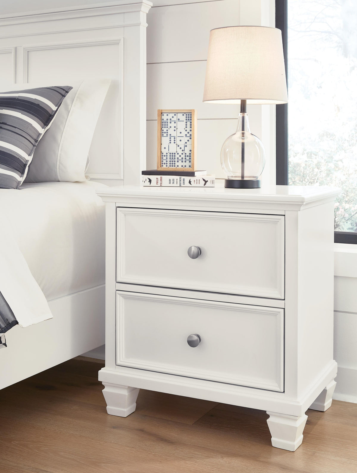 Fortman King Panel Bed, Dresser and 2 Nightstands