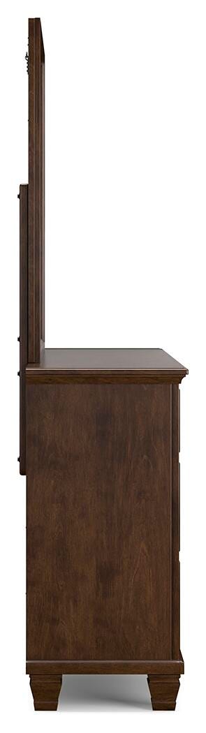 Danabrin Queen Panel Bed, Dresser, Mirror and Nightstand