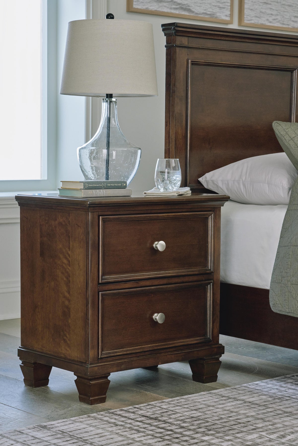 Danabrin Twin Panel Bed, Dresser and Nightstand