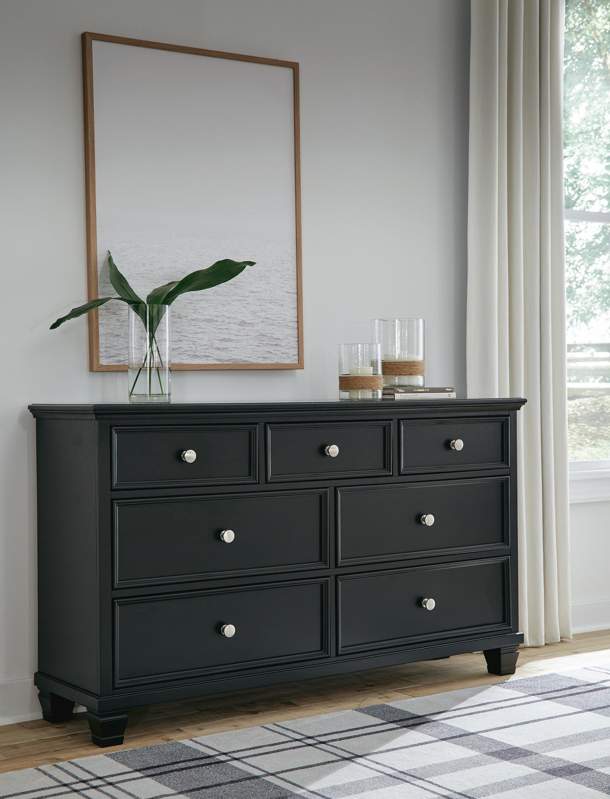 Lanolee Panel Storage Bed Set - Twin, Dresser