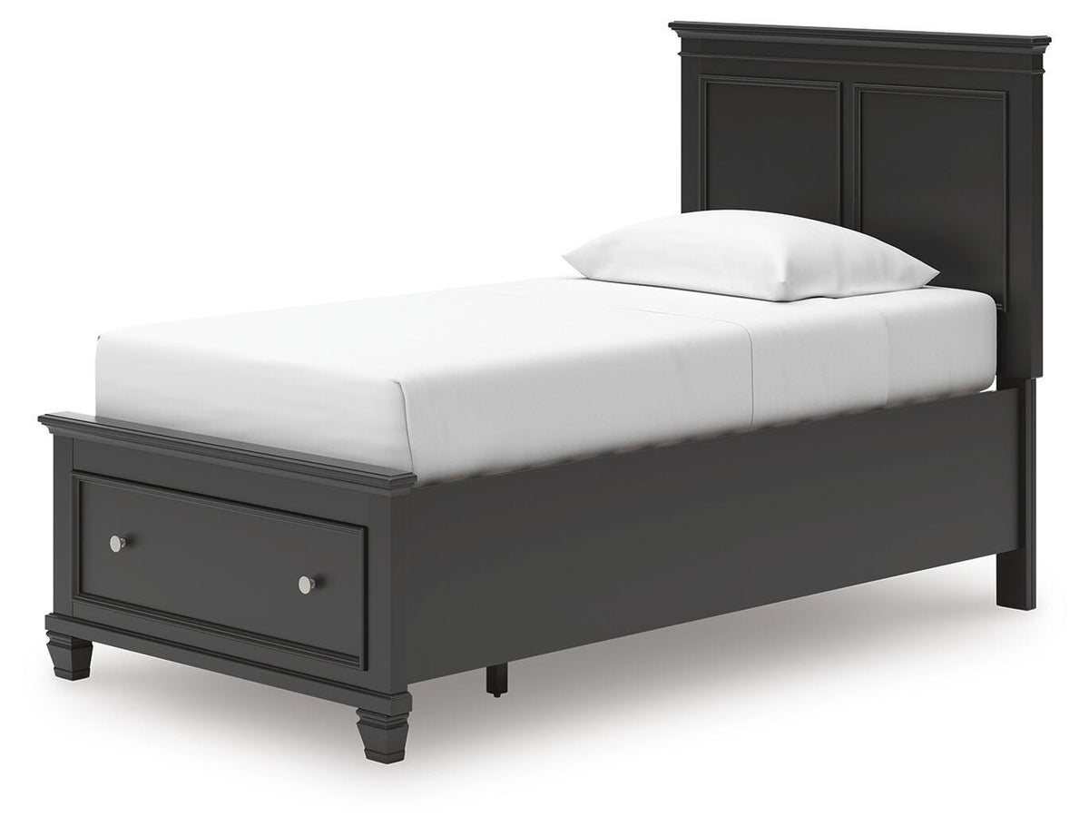 Lanolee Panel Storage Bed Set - Twin, Dresser