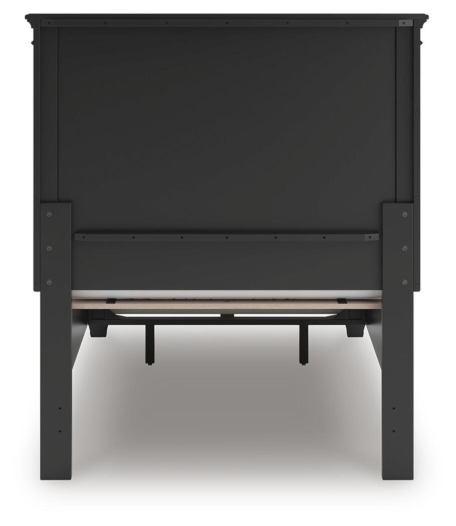 Lanolee Panel Storage Bed Set - Twin, Dresser
