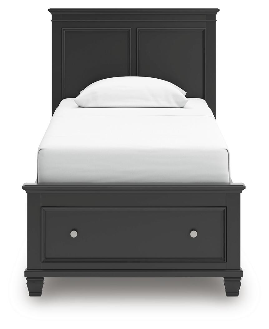 Lanolee Panel Storage Bed Set - Twin, Dresser