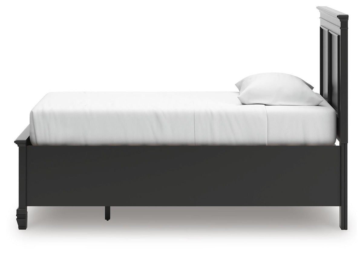 Lanolee Panel Storage Bed Set - Twin, Dresser