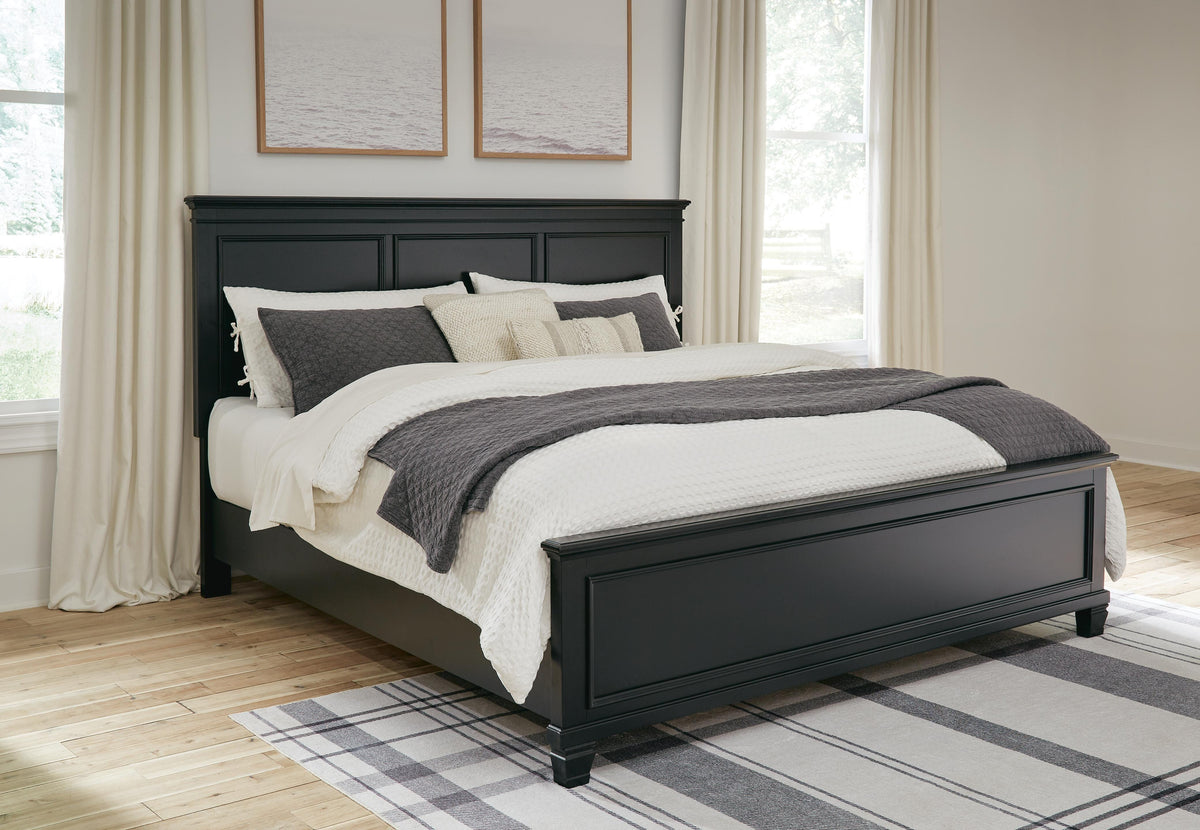 Lanolee Panel Bed - King