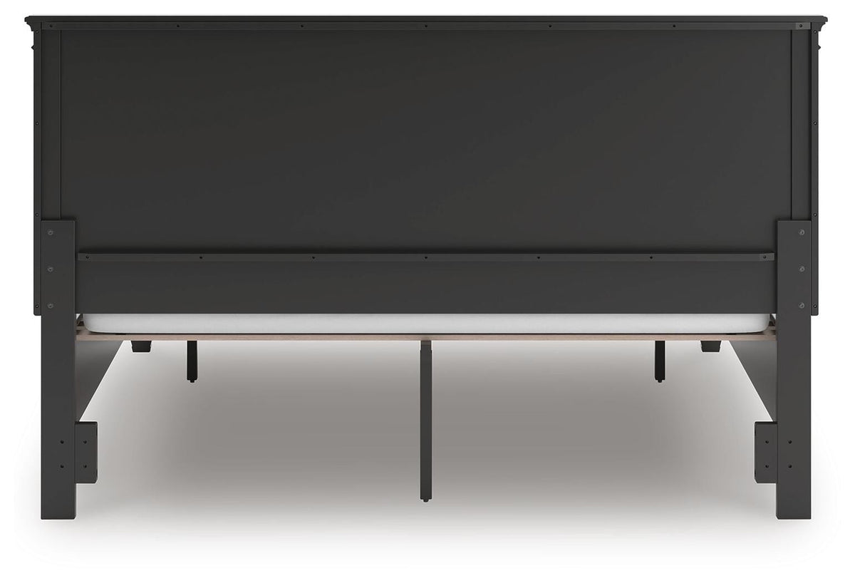 Lanolee California King Panel Storage Bed