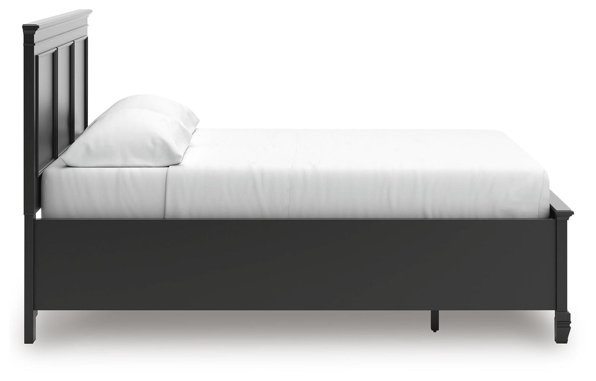 Lanolee Panel Storage Bed Set - California King, Dresser