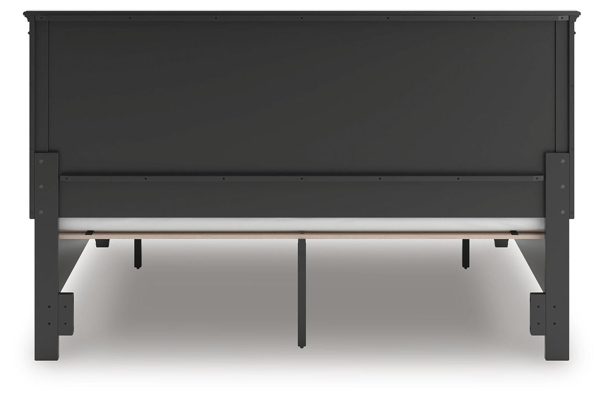 Lanolee Panel Storage Bed Set - King, Dresser