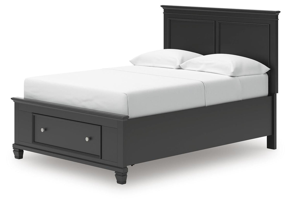 Lanolee Panel Storage Bed Set - Full, Dresser