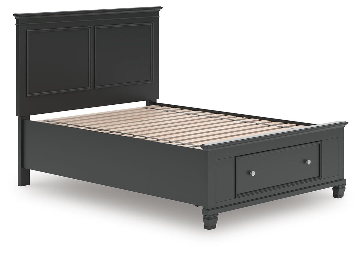 Lanolee Panel Storage Bed Set - Full, Dresser