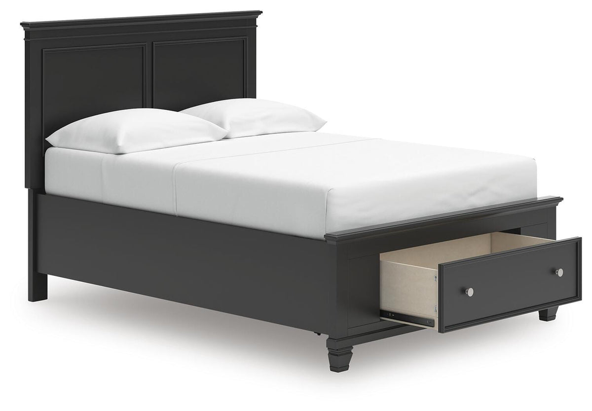 Lanolee Panel Storage Bed Set - Full, Dresser