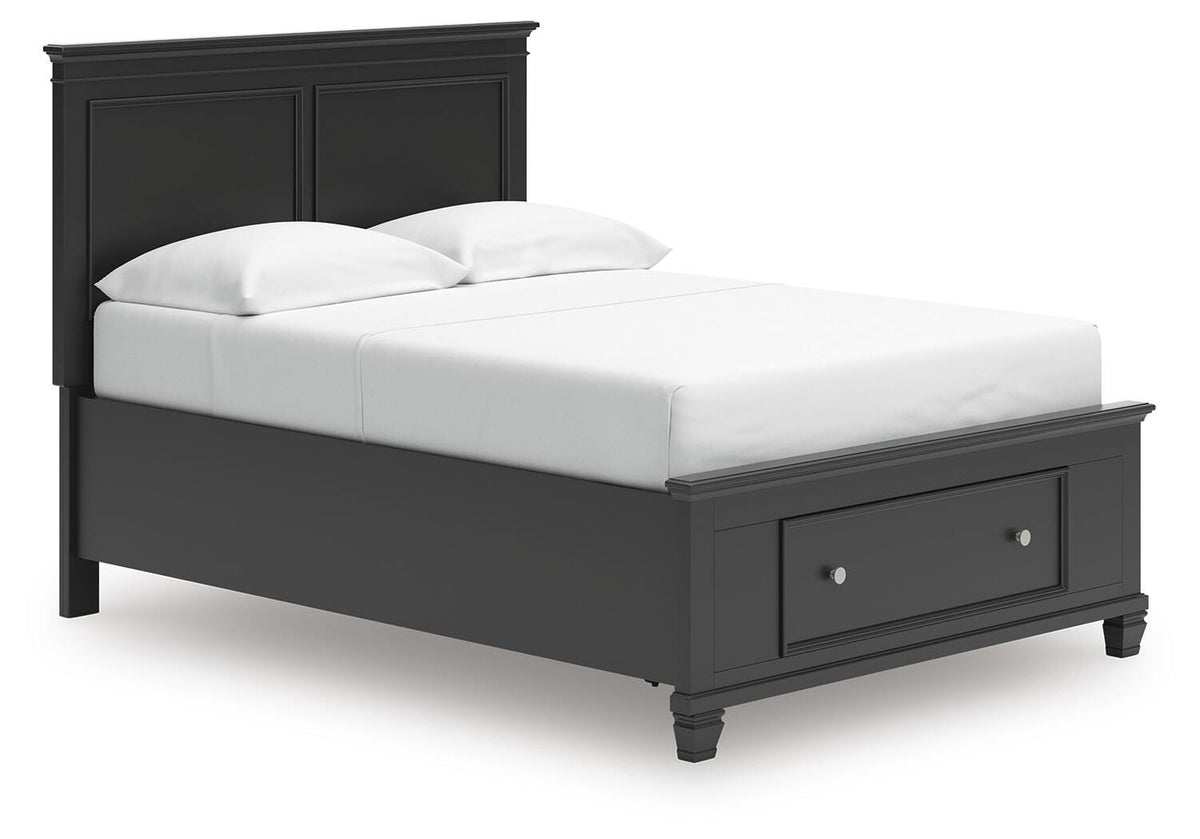 Lanolee Panel Storage Bed Set - Full, Dresser