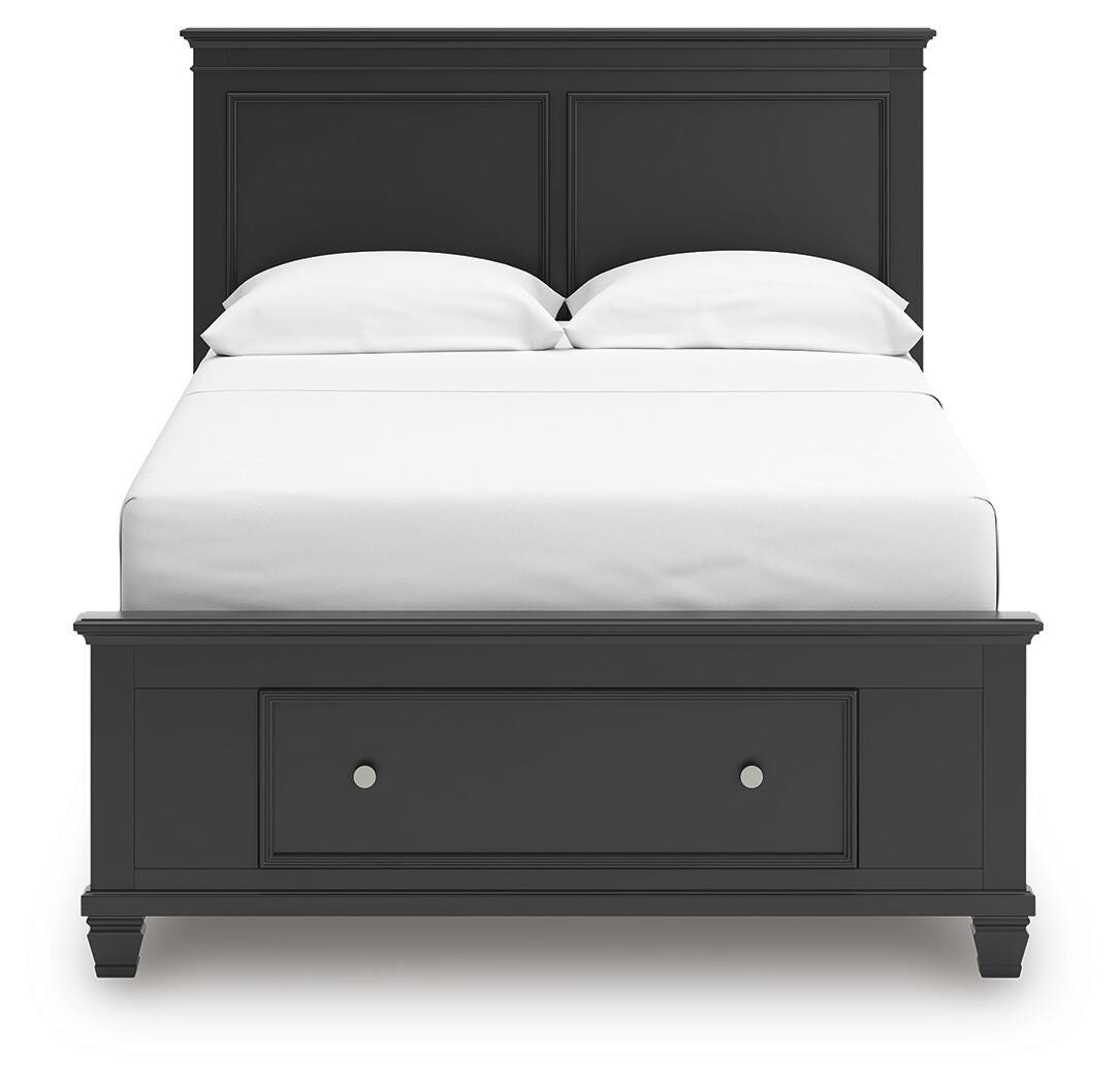 Lanolee Panel Storage Bed Set - Full, Dresser