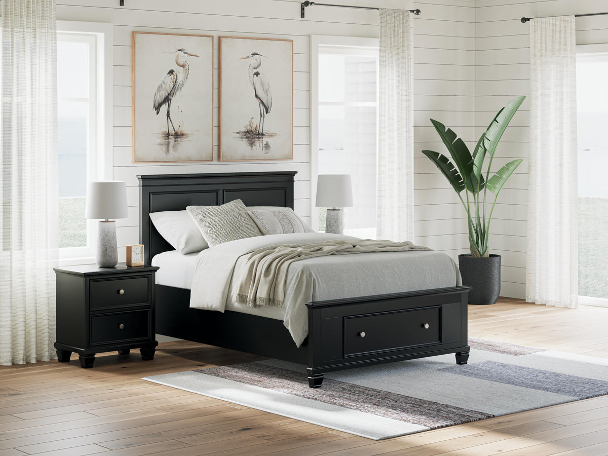 Lanolee Panel Storage Bed Set - Full, Dresser