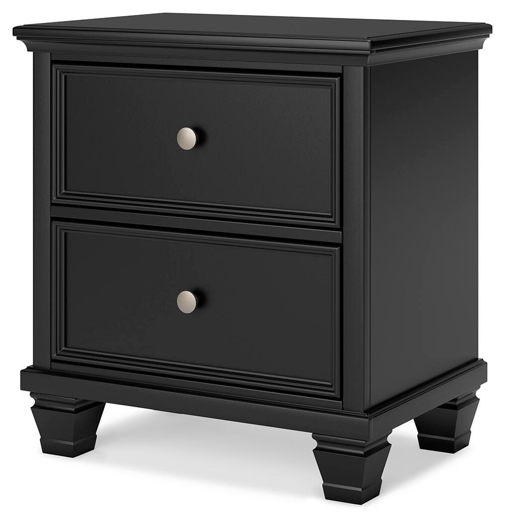Lanolee California King Panel Bed, Dresser, Chest and 2 Nightstands