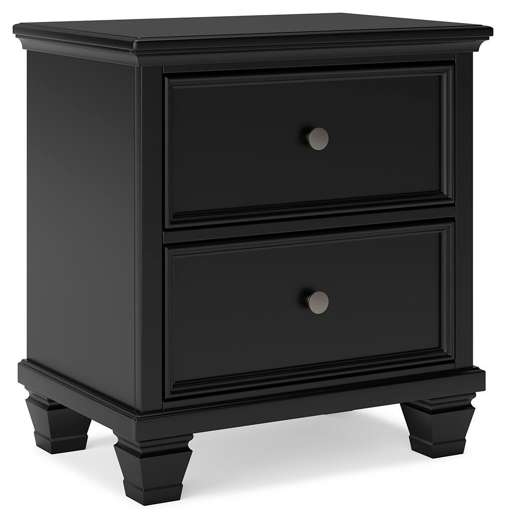 Lanolee California King Panel Bed, Dresser, Chest and 2 Nightstands